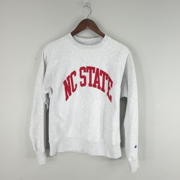 Champion Other - NC State Wolfpack Sweatshirt Mens Small Gray NCAA College Champion Reverse Weave